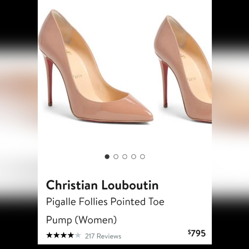 Christian louboutin Pointed Toe Pump
